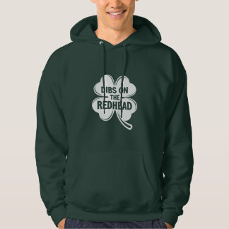 Dibs on the Redhead White St. Patrick's Day Hoodie