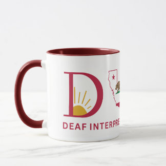 DIC5-Maroon 15 oz Tasse