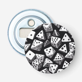 Dice Delight: Eine geometrische Kaskade Flaschenöffner
