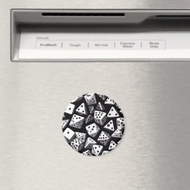 Dice Delight: Eine geometrische Kaskade Magnet