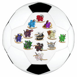Dice-Designs für Dungeons und Dragons Fußball