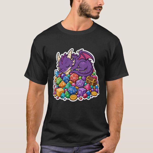 Dice Dragon 2 T-Shirt (Vorderseite)