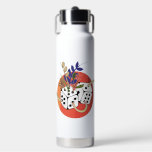 Dice in Parallel Universe Trinkflasche<br><div class="desc">"There are more than numbers on these dice: a fertile soil where colorful flowers bloom, eyes that watch you and mysterious portals... "</div>