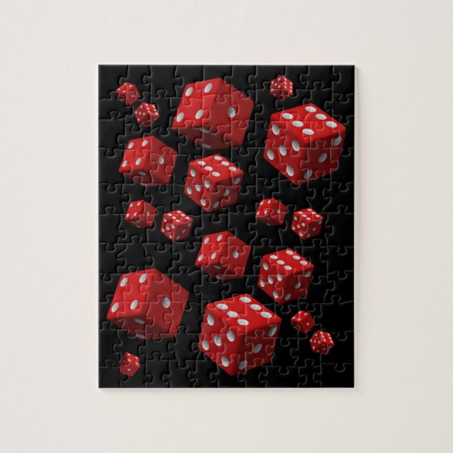 Dice Jigsaw Puzzle (Vertikal)