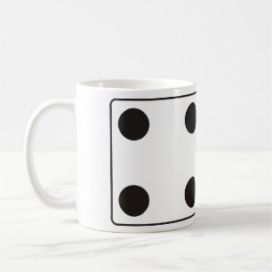 DICE-Nummern 4 und 3 + Ihre Ideen Kaffeetasse