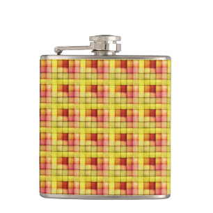 Dice Pattern Flachmann