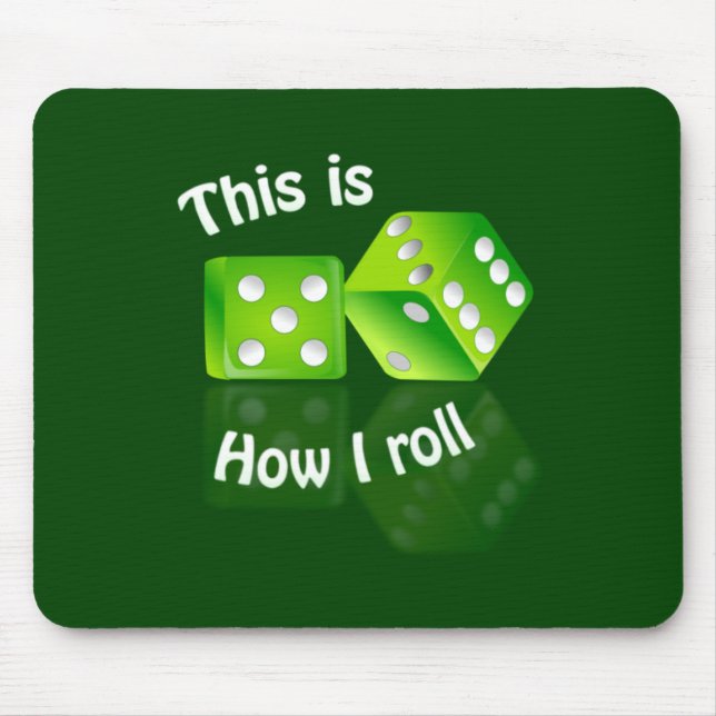 Dices mousepad (Vorne)