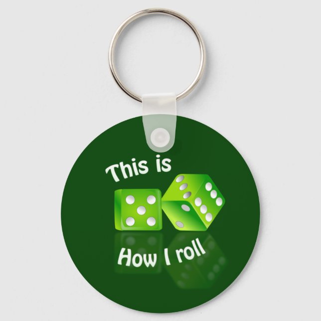 Dices Schlüsselanhänger (Vorderseite)