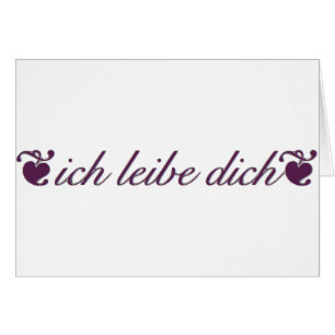 dich de liebe d'ich