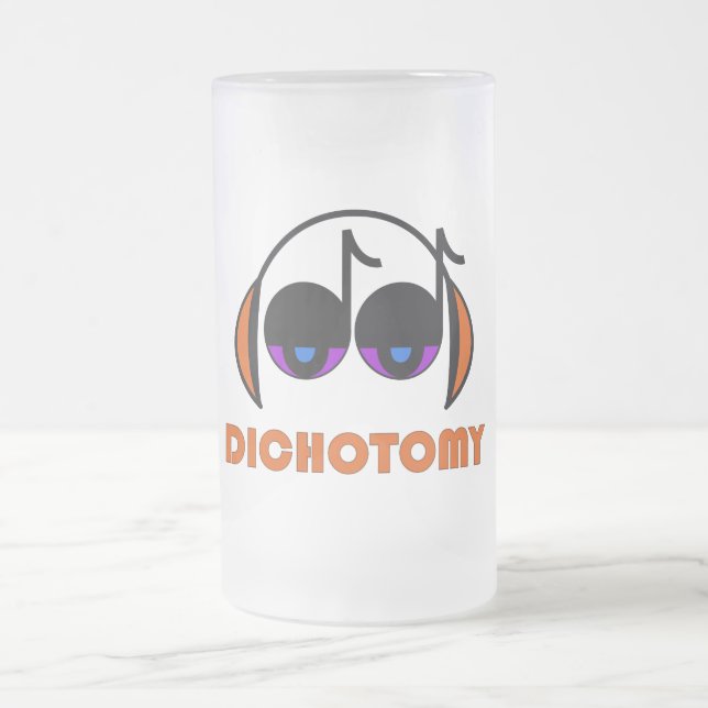 Dichotomie-mattierte Tasse (Mittel)