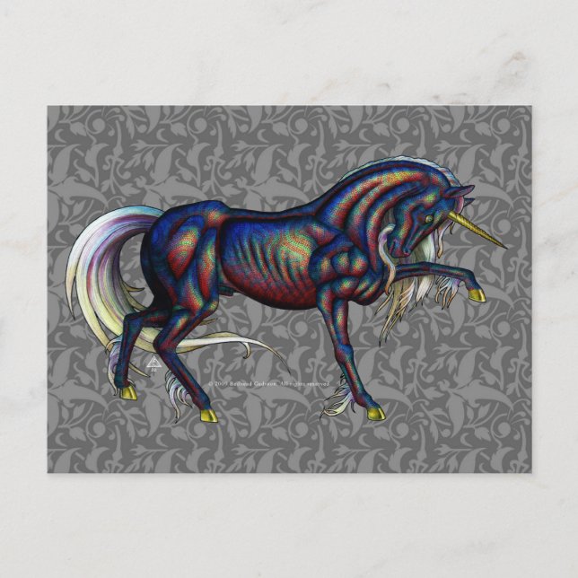 Dichroicorn Postkarte (Vorderseite)