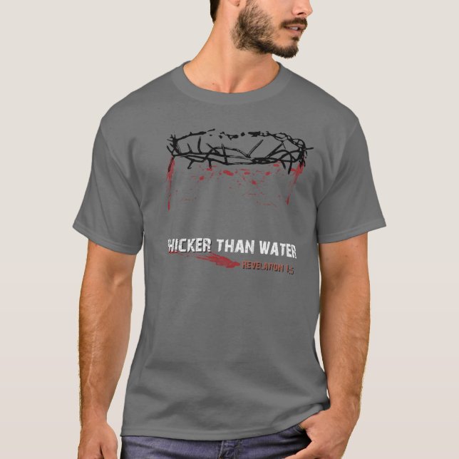Dick als Wasser Männer T-Shirt (Vorderseite)