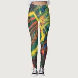 Dick Alte Farbe Leggings