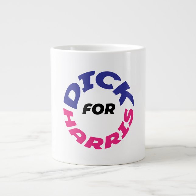 Dick für Harris Jumbo-Tasse (Vorderseite)