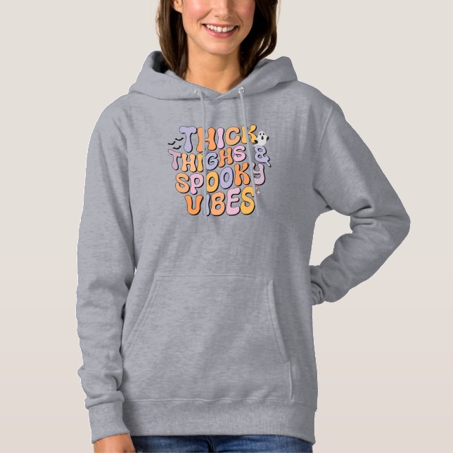 Dick Thighs & Spooky Vibes Hoodie (Vorderseite)