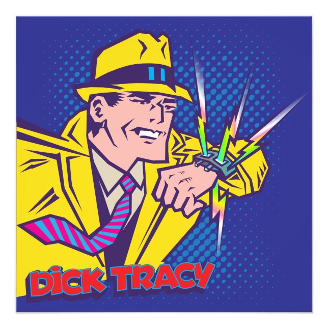 DICK TRACY | DIGITAL VERSION FOTODRUCK (Vorne)