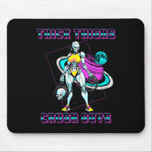 Dickdick-Typ Crush Weightlift-Bodybuilding Mousepad