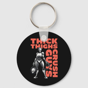 Dickdick-Typ Crush Weightlift-Bodybuilding Schlüsselanhänger