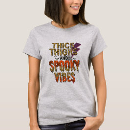 Dickdick und Spooky Vibes Halloween T-Shirt