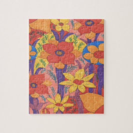 Dicke Bohemische Orange Garden Print