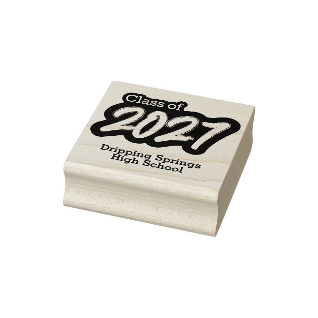 Dicke Brush-Klasse 2027 Briefmarke Kautschuk Gummistempel (Stempel)