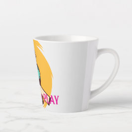 Dicke Cricket Player Swingball - Sportvektor Milchtasse