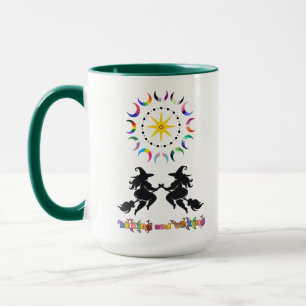 Dicke Hexen und seltsame Monde Tasse