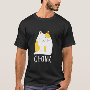 Dicke Katze Lustige Waage Meme T-Shirt