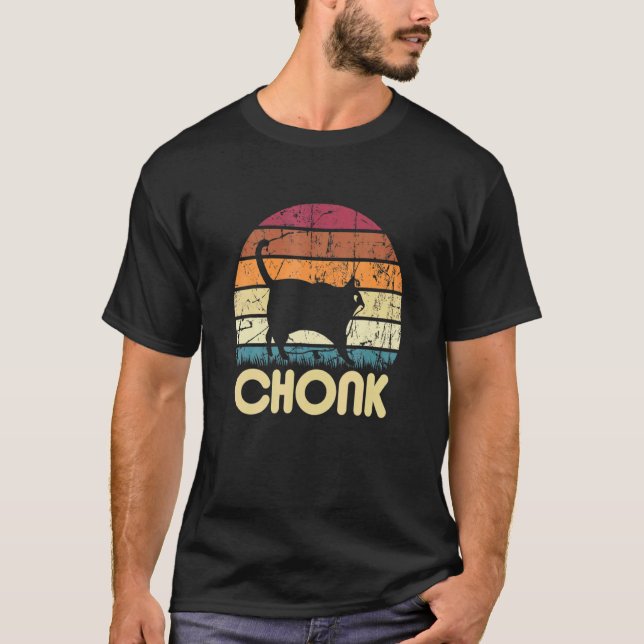 Dicke Katze T-Shirt (Vorderseite)