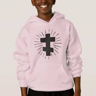 dicke Kreuz-Hoodie Hoodie