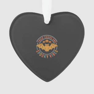 Dicke Oberschenkel Gruselige Vibes Halloween Flede Ornament