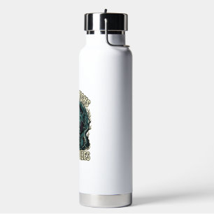 Dicke Oberschenkel Gruselige Vibes Halloween Spukh Trinkflasche