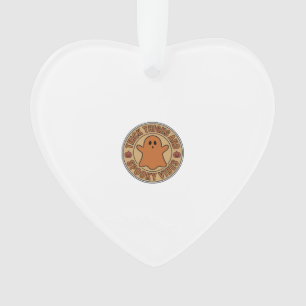 Dicke Oberschenkel und Gruselige Vibes Geist Hallo Ornament