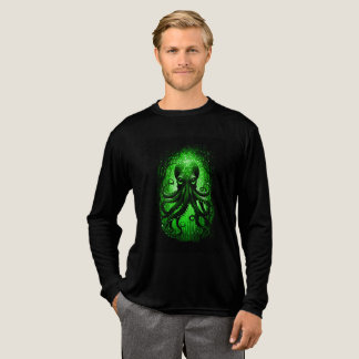 Dicke Oktopus Graphisches T-Shirt Tri-Blend Shirt