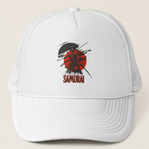 Dicke Samurai Warrior Lkw hat - japanische Kunst Truckerkappe