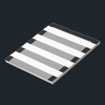 Dicke, schwarze und weiße Streifen Notizblock<br><div class="desc">Die feine schwarz-weiße Dekoration in horizontaler oder vertikaler Form ist ein moderner klassischer Grafikstil, der immer für sich selbst oder für jemanden, der auf Ihrer Liste besonders ist, ein tolles Geschenk macht, das bei festlichen Anlässen sicher einen Eindruck hinterlässt. E-Mail mit dem unten stehenden E-Mail-Link "Nachricht" für die speziellen Designanfragen,...</div>