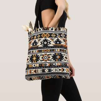 Dicke Tribal Geometric Tote Bag Tasche