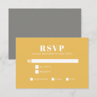 Dicke Typografie Gelb und Grau Moderne Bat Mitzvah
