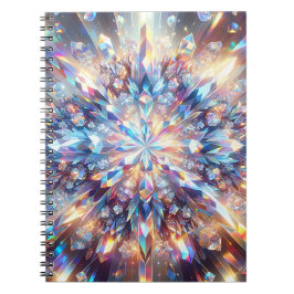 Dicke und holografische Kristalle Notizblock