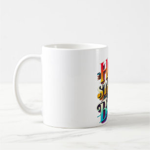 Dicke und lebhafte Tasse des Kaffees