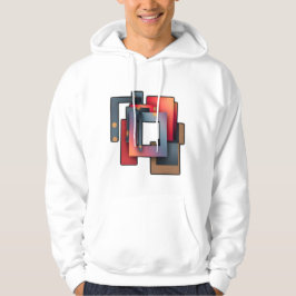 Dicke und moderne Abstrakte Kunst Hoodie