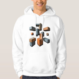 Dicke und moderne Abstrakte Kunst Hoodie