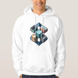 Dicke und moderne Abstrakte Kunst Hoodie