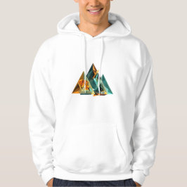 Dicke und moderne Abstrakte Kunst Hoodie