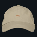Dicke und Regal King Men bestickten Khaki Boys Cap Bestickte Baseballkappe<br><div class="desc">Zeigen Sie Ihren königlichen Flair mit dieser khaki verstellbaren Kappe,  bestickt mit dem "King"-Text. Aus hochwertiger Baumwolle hergestellt,  ist es für Komfort und Langlebigkeit konzipiert.</div>