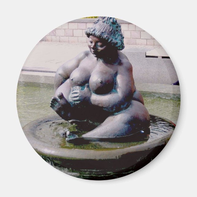 Dicke Wilhelmine Magnet (Vorne)