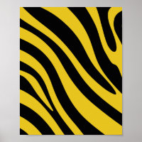 Dicke Zebrastreifen in Gelb und Schwarz