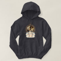 Dickens Copperfield Citation Sweat à capuche Or Bl