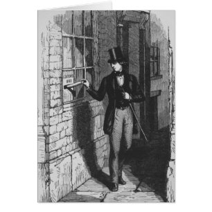 Dickens, das sein erstes literarisches setzt