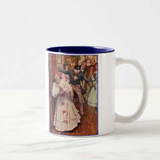 Dickens ein Weihnachtscarol-Party-Spiele Zweifarbige Tasse